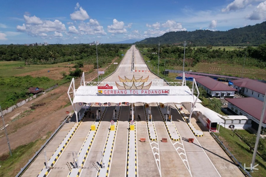 Hutama Karya Umumkan Tarif Tol Padang Sicincin Resmi Berlaku