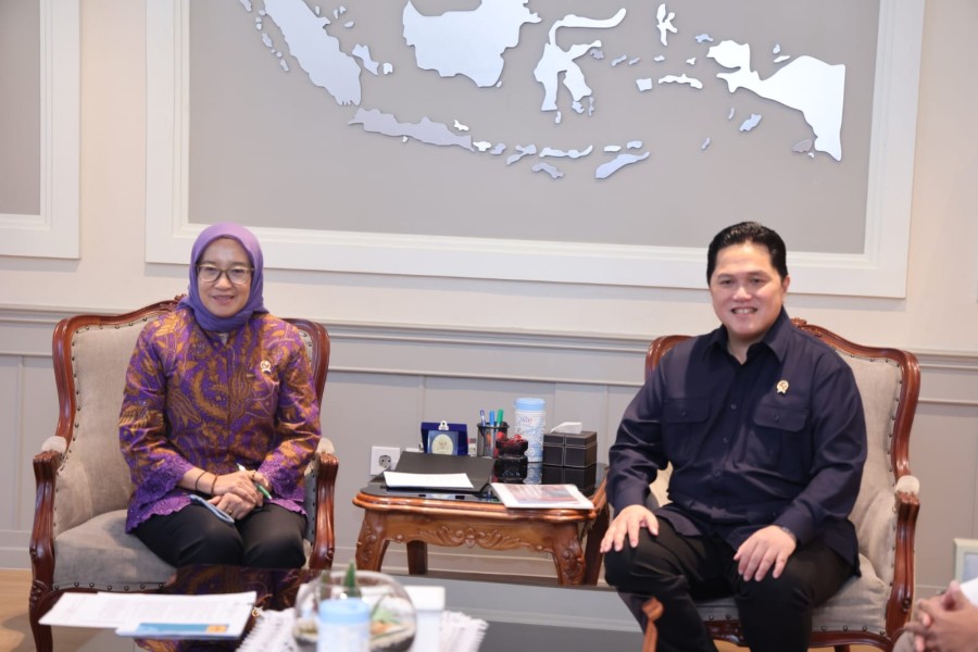 Audiensi Bersama Menteri Pemuda Dan Olahraga Bahas Penataan Organisasi Serta Kepegawaian