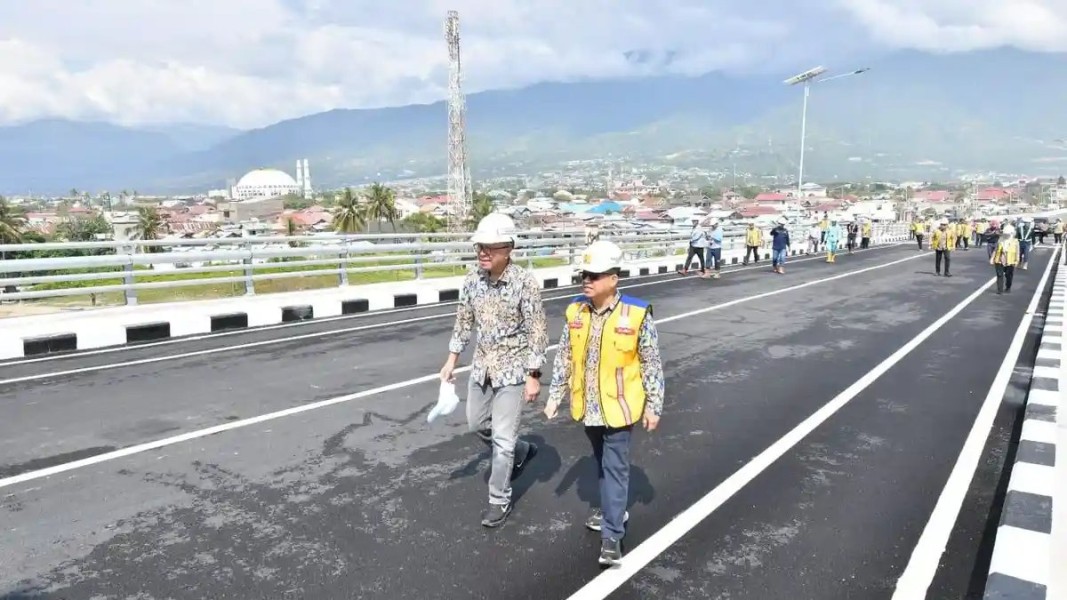 BPJN Pastikan Kesiapan Infrastruktur Elevated Road Dan Jembatan Palu IV Jelang Peresmian