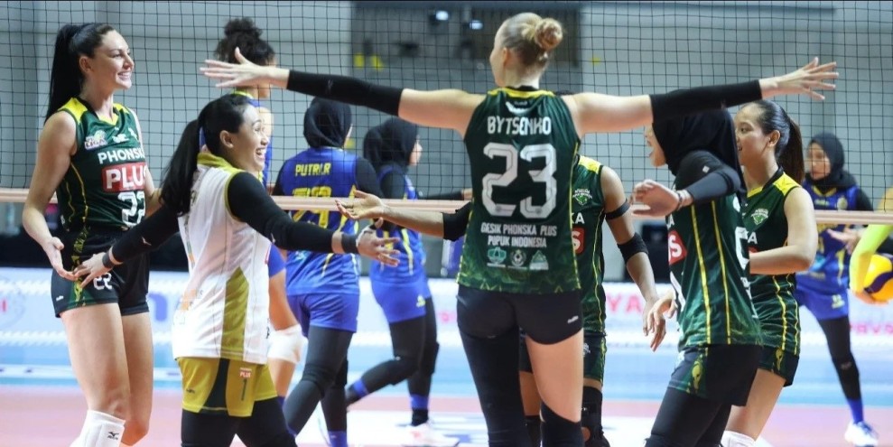 Hasil Pertandingan Final Four Proliga, Gresik Phonska Tunjukkan Performa Gahar