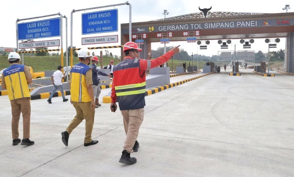 PT Hamawas dan Hutama Karya: Pembangunan Jalan Tol Sinaksak Simpang Panei Hampir Rampung, Ditargetkan Beroperasi Saat Nataru 2025 2026