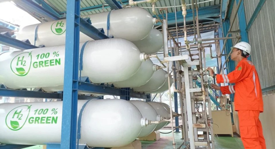 Indonesia Gandeng Jepang Wujudkan Ekosistem Hidrogen Rendah Karbon
