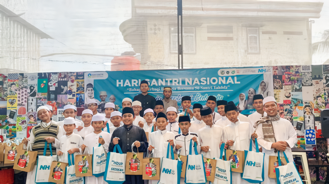 Sembako untuk Santri Jadi Wujud Kepedulian Nyata