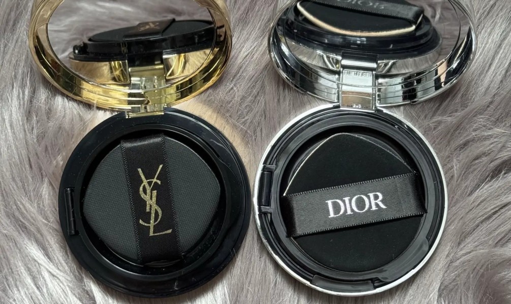 Battle Cushions: Perbandingan Cushion High-End YSL vs DIOR Senilai Rp1 Jutaan yang Layak Dicoba