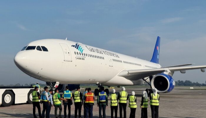 Garuda Indonesia Tutup Operasional Haji 2025 dengan Capaian OTP Tertinggi