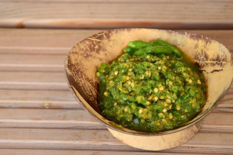 Cara Membuat Sambal Ijo Padang Pedas Gurih Wangi Autentik Rumah Makan