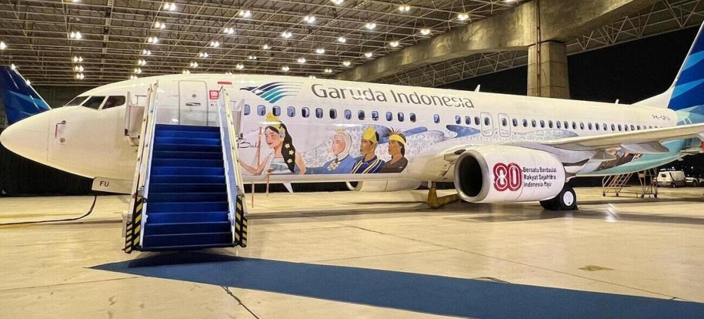 Garuda Indonesia Luncurkan Livery Kebhinekaan