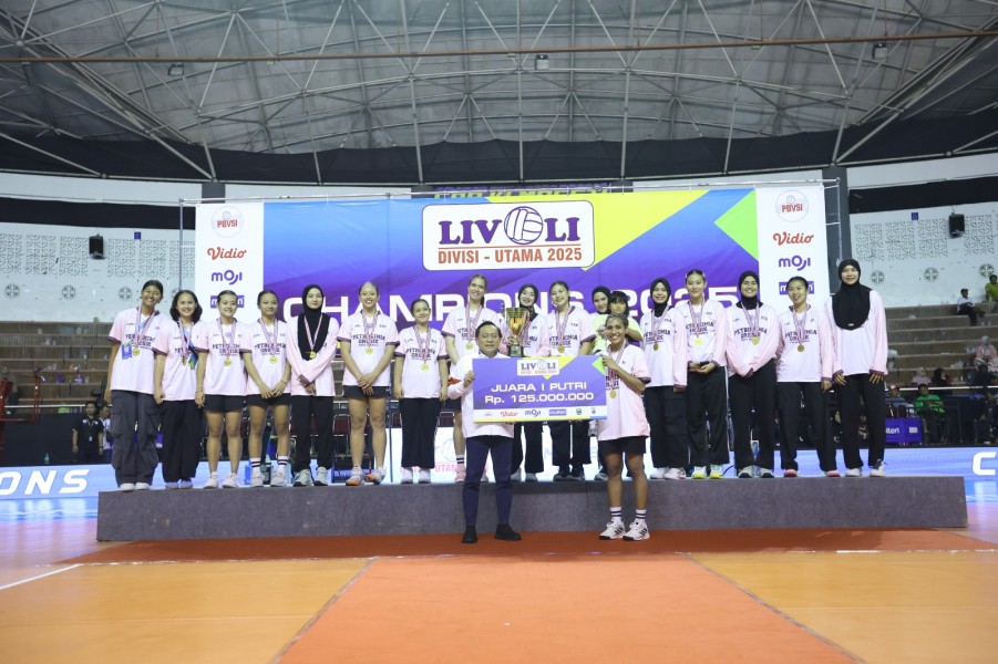 Hasil Livoli Divisi Utama 2025: Petrokimia dan Lavani Kunci Dominasi Juara