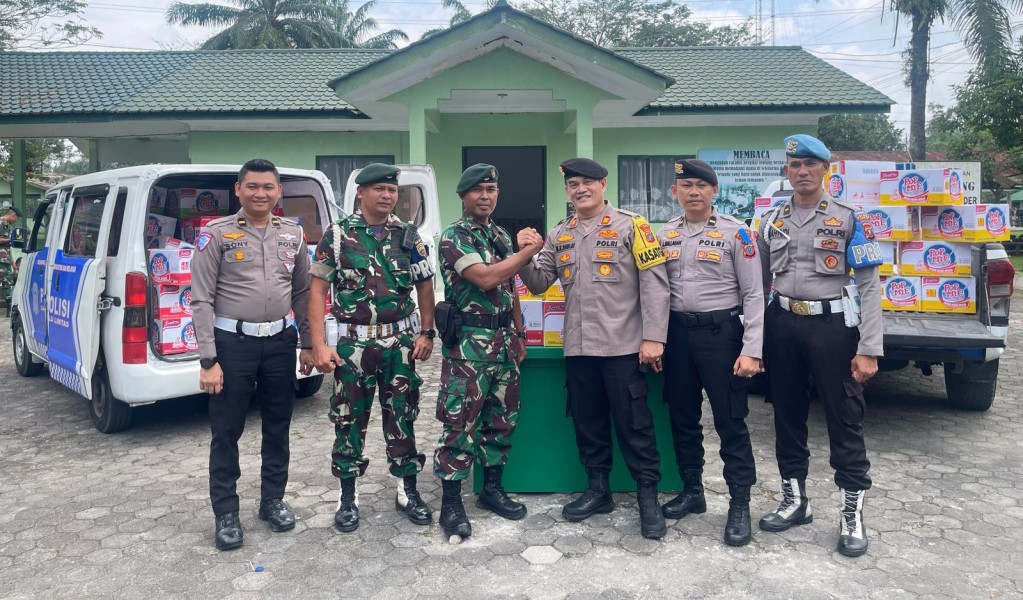 Polres Langkat Peduli Perbatasan: Kirim Bantuan Logistik untuk Prajurit Satgas Pamtas RI PNG