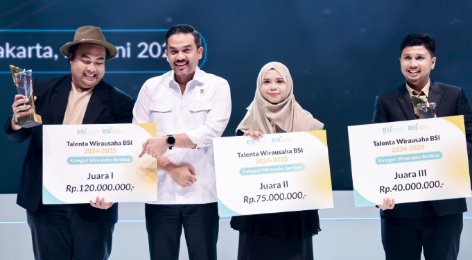 Talenta Wirausaha BSI Didorong Menteri UMKM Jadi Pengusaha Tangguh