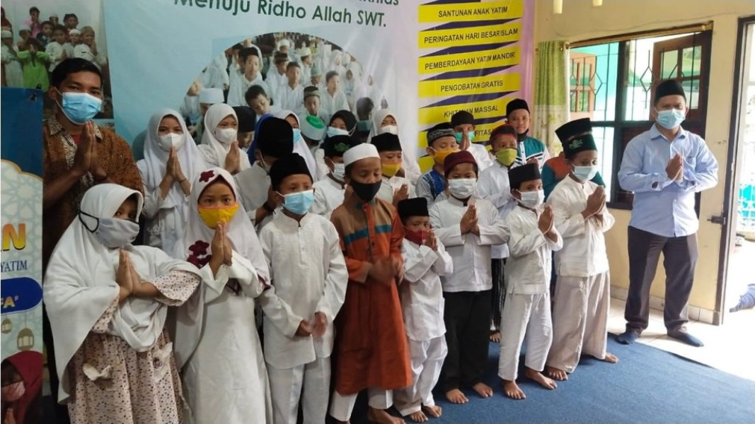 KSJ Batu Bara dan Kolaborasi Nelayan Jaring Timbul Gelar Bakti Sosial untuk Anak Yatim dan Duafa