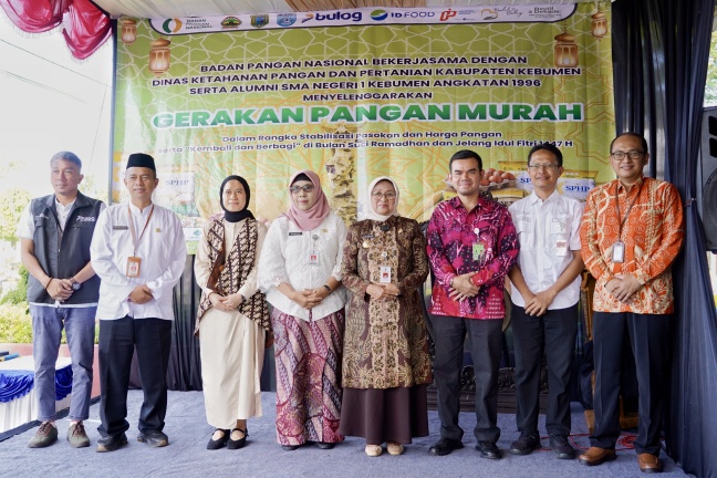 Bapanas Dorong Stabilitas Harga Pangan Melalui Gerakan Pangan Murah Kebumen