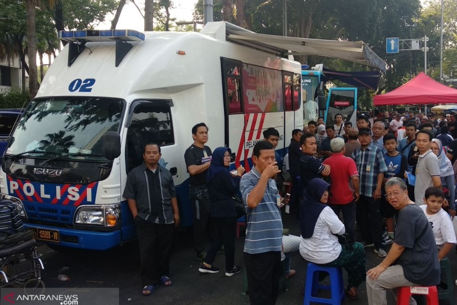 Layanan SIM Keliling Jakarta Hari Ini Hadir di Lima Lokasi