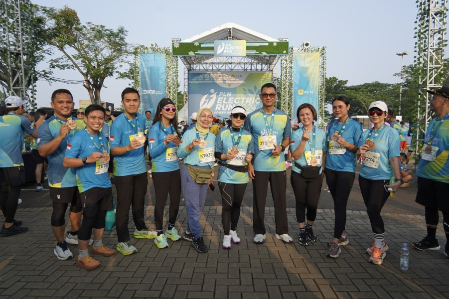 PLNE Runner Berperan Aktif dalam Pengurangan Emisi Karbon di PLN Electric Run 2024