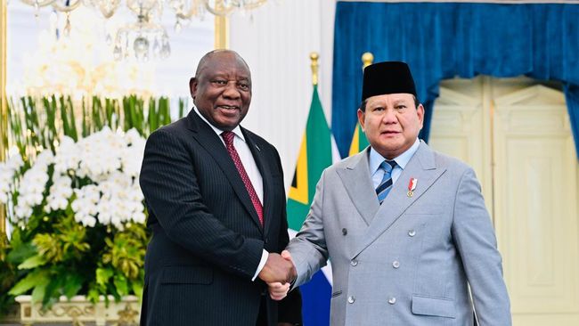 Momen Akrab Prabowo dan Presiden Afsel Bahas Mandela hingga Apartheid