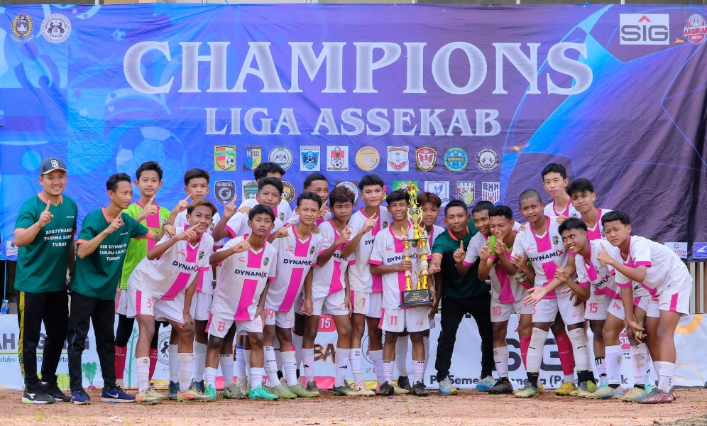 Pupuk Talenta Muda Sepak Bola, SIG Fasilitasi Sekolah Sepak Bola U-17