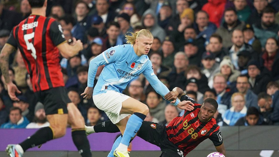 Hasil Man City Vs Bournemouth: Haaland Bawa Kemenangan 3-1