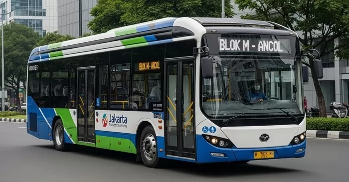 Dorong Transportasi Hijau, Jakarta Pacu Elektrifikasi Rute Blok M–Ancol