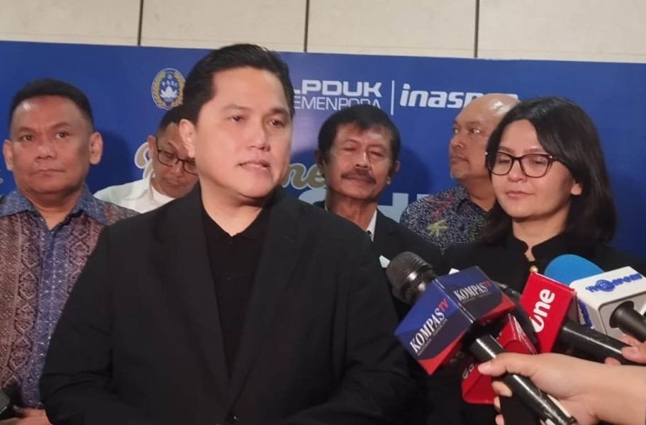 Erick Thohir Berkomitmen Memperkuat Timnas Indonesia dengan Naturalisasi