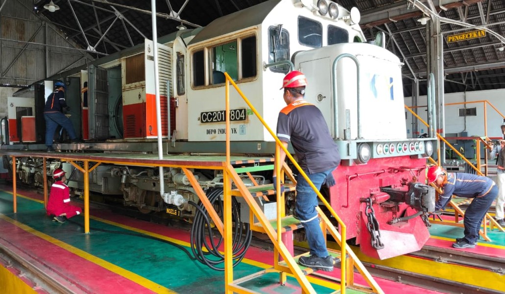 KAI Pastikan Kereta Api Tegal Bahari Siap Aman Layani Pemudik Lebaran 2026