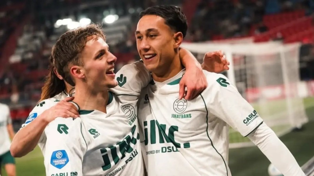Miliano Jonathans Cetak Gol Perdana, Excelsior Raih Poin Berharga Eredivisie
