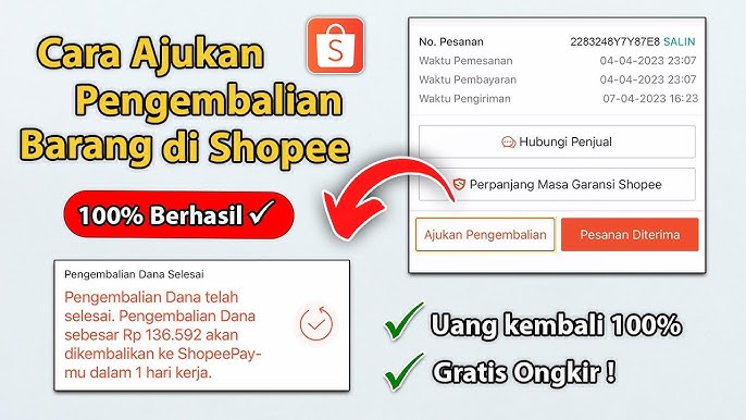 Cara Pengembalian Barang di Shopee, Begini Ketentuannya