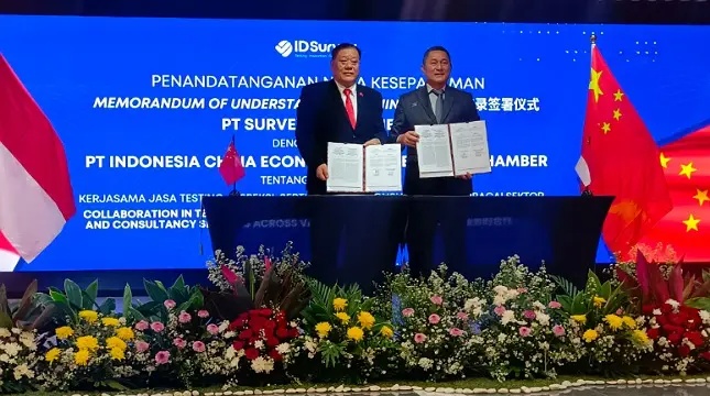 Surveyor Indonesia Jalin Kolaborasi Strategis dengan ICECC untuk Perkuat Investasi Nasional