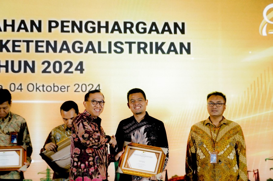Bukti Komitmen pada Keselamatan Ketenagalistrikan, UBP Saguling Sabet Penghargaan ESDM