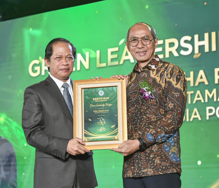 PLN Indonesia Power Raih Penghargaan Green Leadership Madya, Komitmen terhadap Kelestarian Lingkungan Terbukti dengan 19 Proper Emas