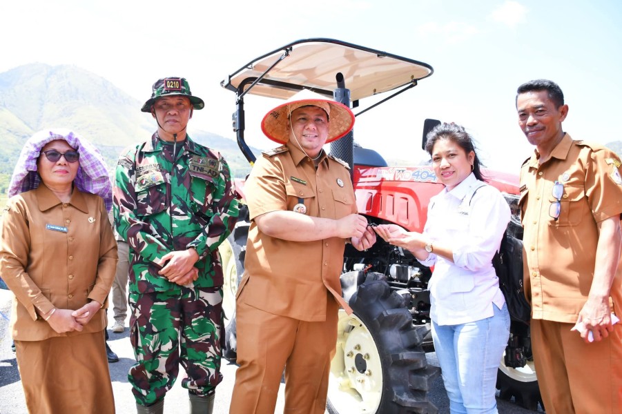 Tekno Dorong Produktivitas Pertanian Samosir