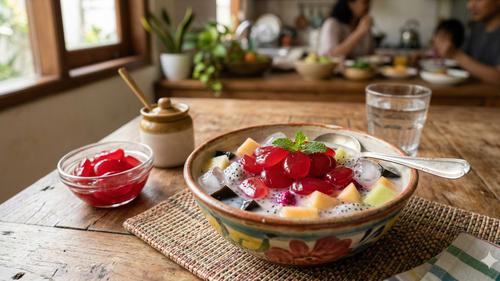 Cara Membuat Kolang Kaling Merah Alami Tanpa Pewarna Buatan Praktis