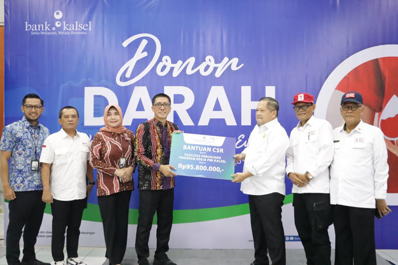 Bank Kalsel Rayakan HUT ke-61 dengan Aksi Donor Darah, Targetkan 500 Kantong