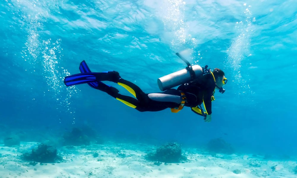 Diving Bantu Tubuh Sehat dan Pikiran Tenang