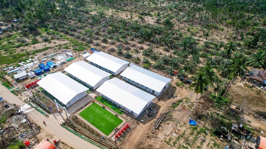 Waskita Karya Berhasil Selesaikan Pembangunan 5 Blok Hunian Sementara di Aceh Utara