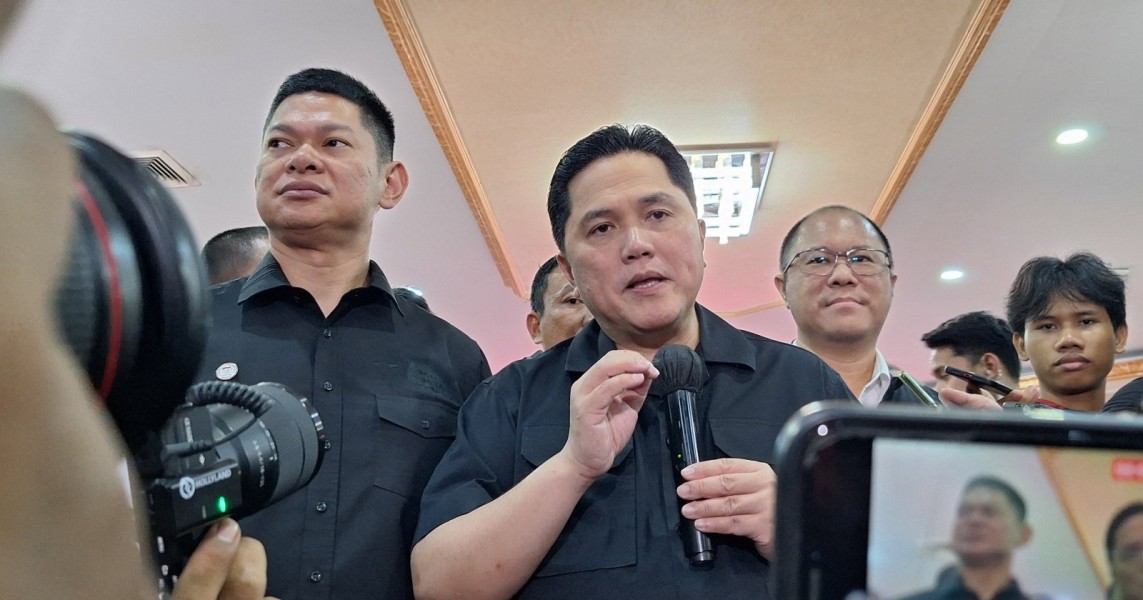 Erick Thohir Siapkan Pernyataan Resmi Soal Keputusan Kluivert Segera Erick Thohir Siapkan Pernyataan Resmi Soal Keputusan Kluivert Segera