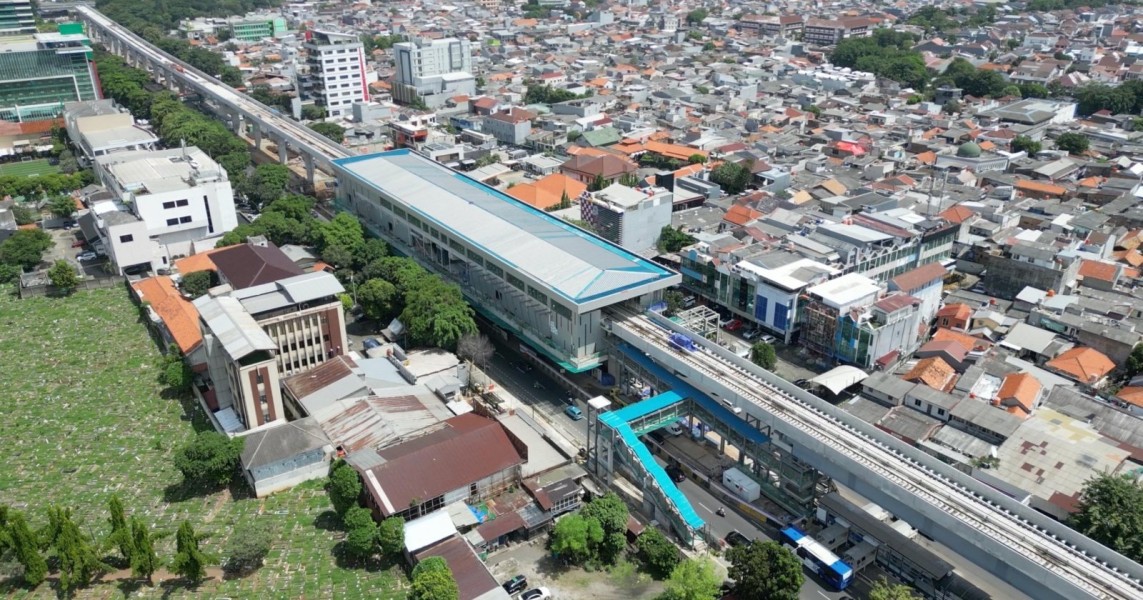 Waskita Karya Bangun LRT Fase 1B Jakarta