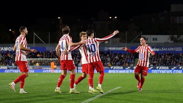 Laga Sengit Atletico Madrid versus Getafe Berakhir 1-0 di Liga Spanyol
