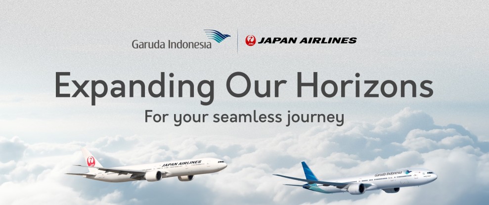Garuda Indonesia dan Japan Airlines Resmi Kolaborasi Perluas Jaringan Penerbangan, Tingkatkan Konektivitas Indonesia-Jepang
