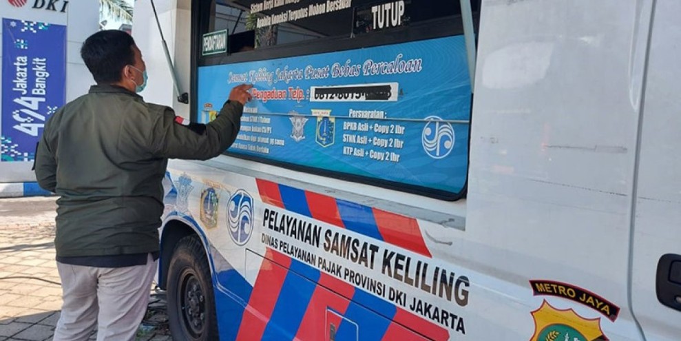 Jadwal Lengkap 14  Lokasi Samsat Keliling Jadetabek Jumat Ini