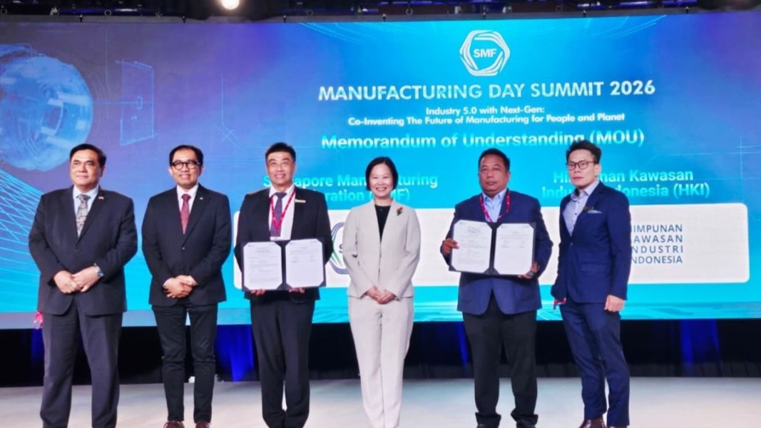 HKI dan SMF Perkuat Kolaborasi Kawasan Industri Indonesia-Singapura
