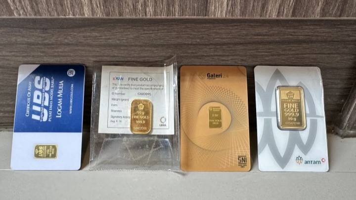 Harga Emas Antam, UBS, dan Galeri 24 di Pegadaian Turun Tipis, Buka Peluang Investasi Baru