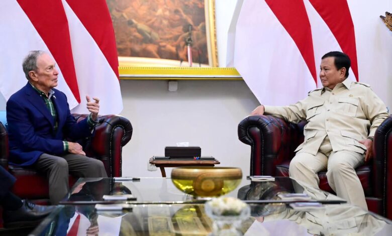 Prabowo dan Bloomberg Bahas Kolaborasi Strategis untuk Peningkatan SDM Indonesia
