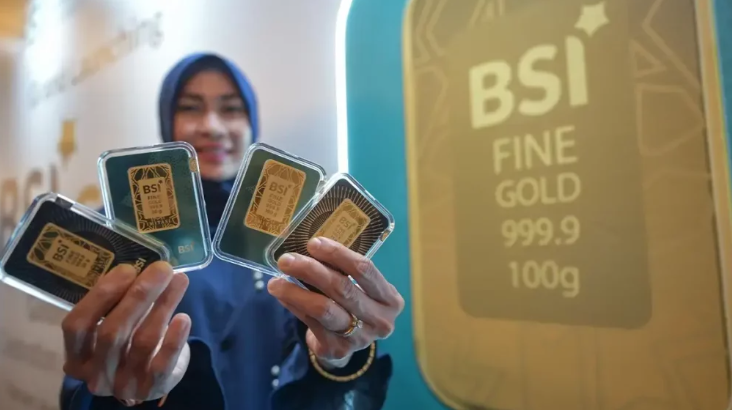 Bank Syariah Indonesia (BSI) Resmi Jadi Bank Emas, Luncurkan Layanan Cicil Emas, Titip Emas, dan Perdagangan Emas
