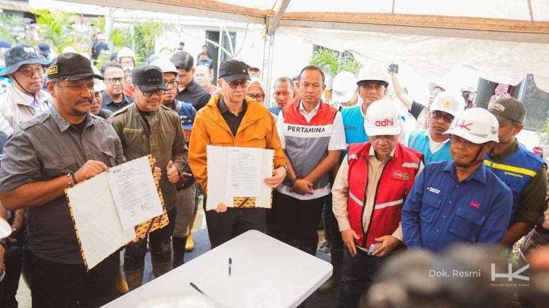 Danantara Percepat Pemulihan Aceh Tamiang Lewat Penyerahan 600 Unit Huntara Layak