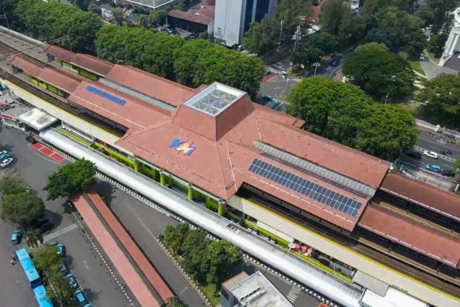 KAI Properti Dorong Transportasi Hijau lewat PLTS