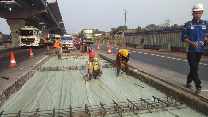 Jasamarga Lakukan Perbaikan Tol Jakarta Cikampek KM 35 Pekan Ini