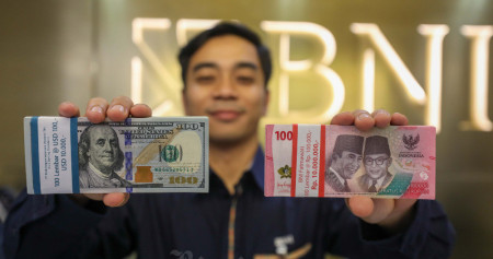 Rupiah Menguat ke Rp16.764 per Dolar AS Usai Pidato Trump