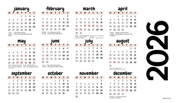 Panduan Lengkap Libur Sekolah Ramadan dan Cuti Bersama Lebaran 2026 Total 24 Hari untuk Siswa dan Keluarga