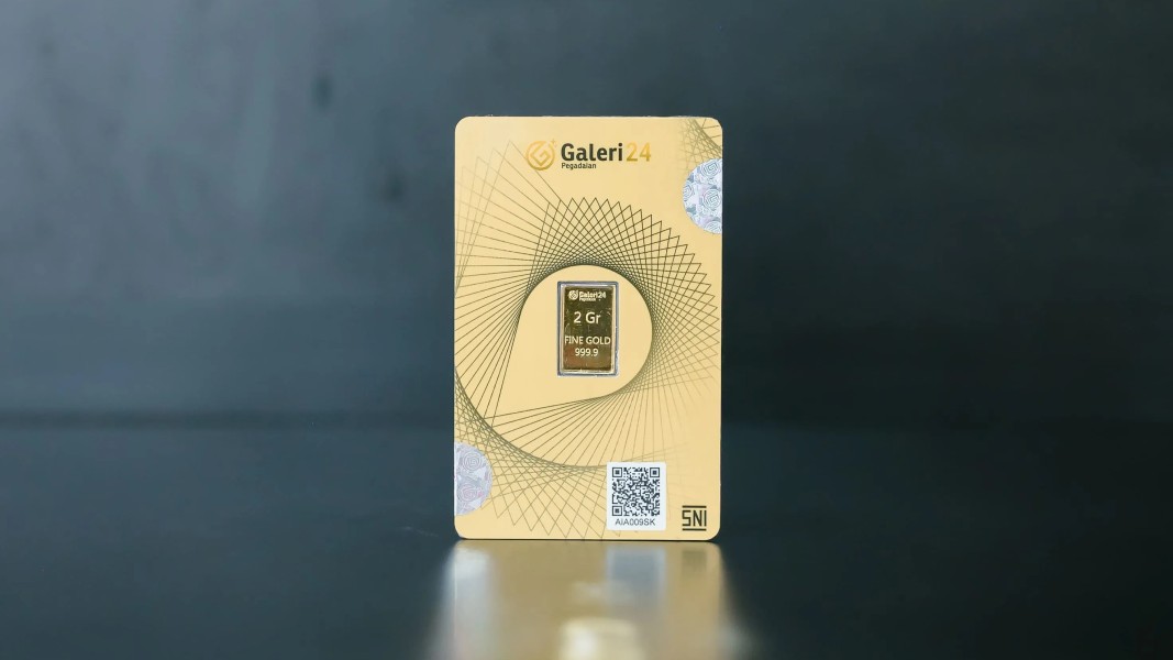 Harga Emas Pegadaian Turun Tipis Jelang Akhir Tahun