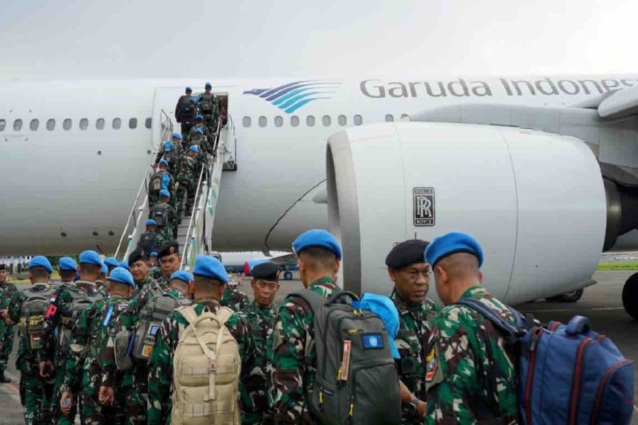 Garuda Indonesia Perkuat Komitmen Dukung Rotasi Satgas Misi Perdamaian TNI di Lebanon